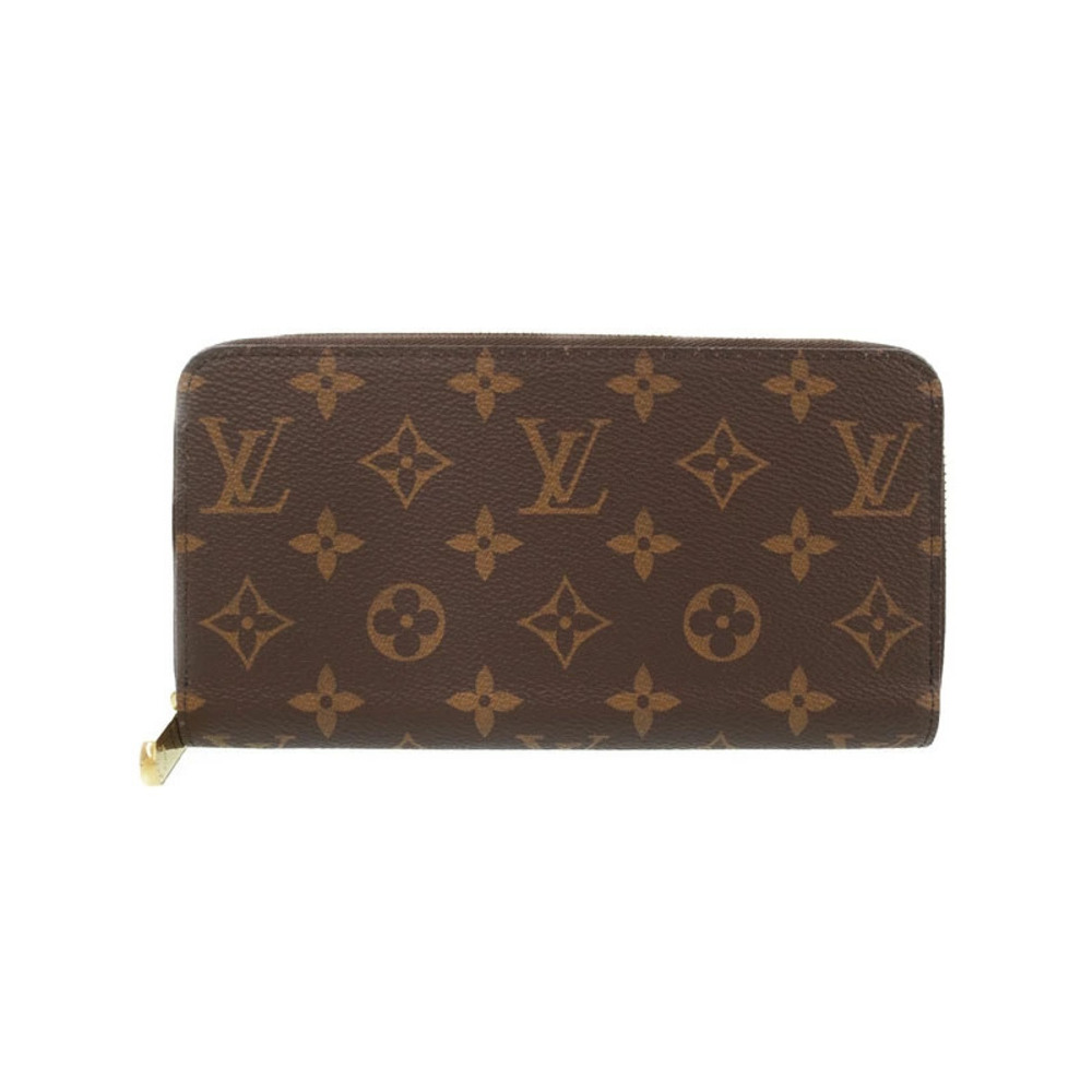 Louis Vuitton Monogram Zippy Wallet Round Zipper Long
